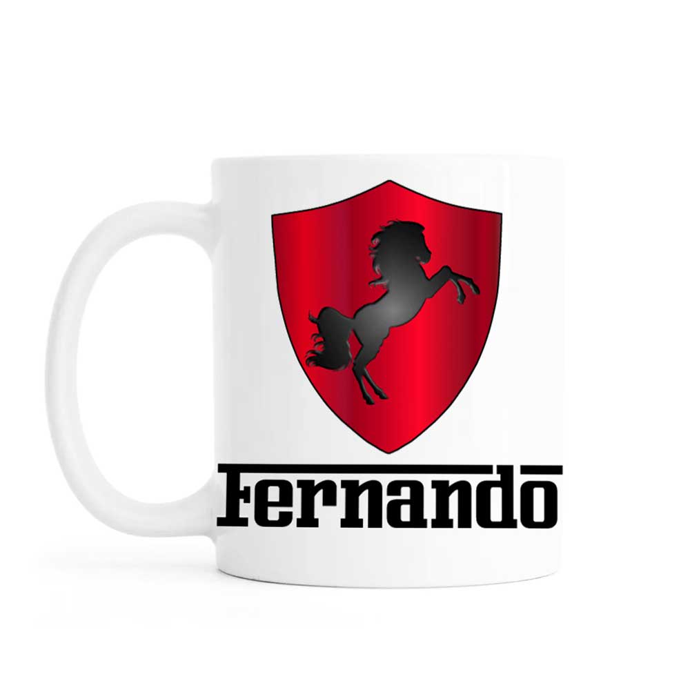 Personalised mug, sportcars, supercar, ceramic