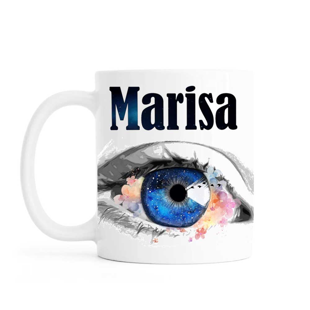 Personalised mug, universe, ceramic