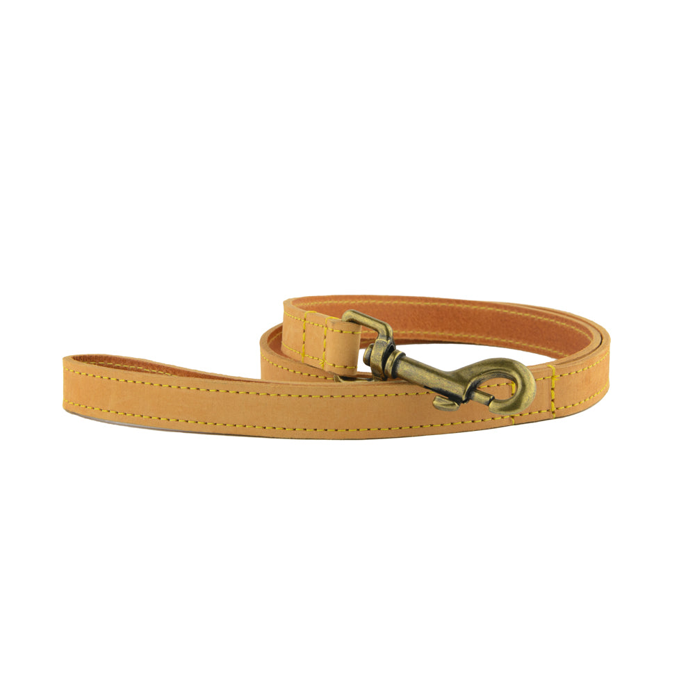 Dog Collars, Personalised, Engraved, Natural leather, Leash optional